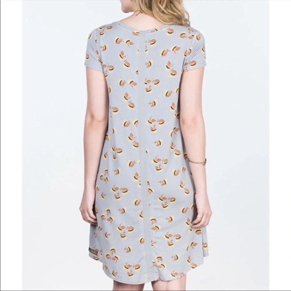 Matilda Jane Write it Down Floral Shirt Dress - Picture 6 of 6